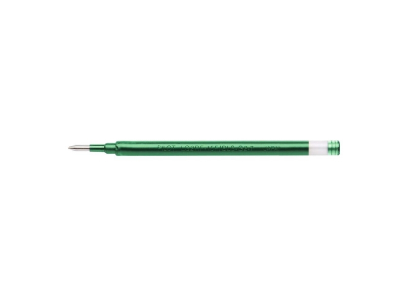 Refiller, PILOT BLS-G2-7, 0,7 mm, medium, grøn, pakke med 12 stk