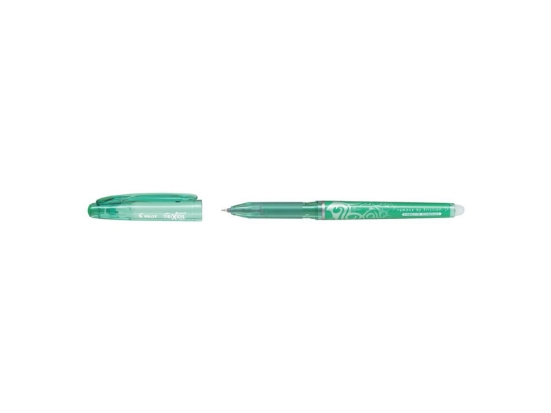 Rollerpenne, PILOT FriXion Point, sletbar, fin spids, grøn, pakke med 12 stk