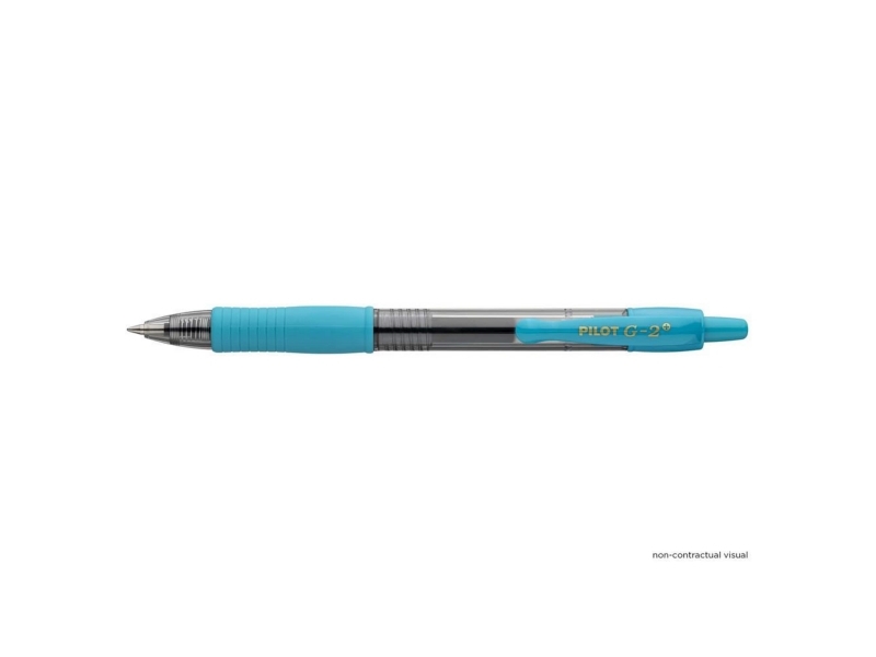 Gelpenne, PILOT G-2, 0,7 mm, lyseblå, pakke med 12 stk