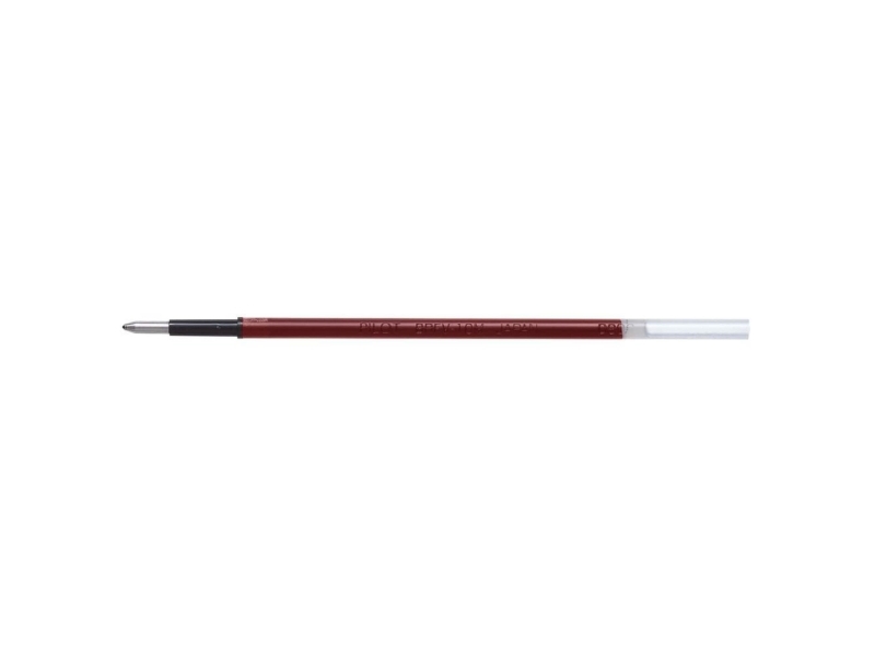 Kuglepenrefiller, PILOT BRFV-10F, 0,7 mm, rød, pakke med 12 stk