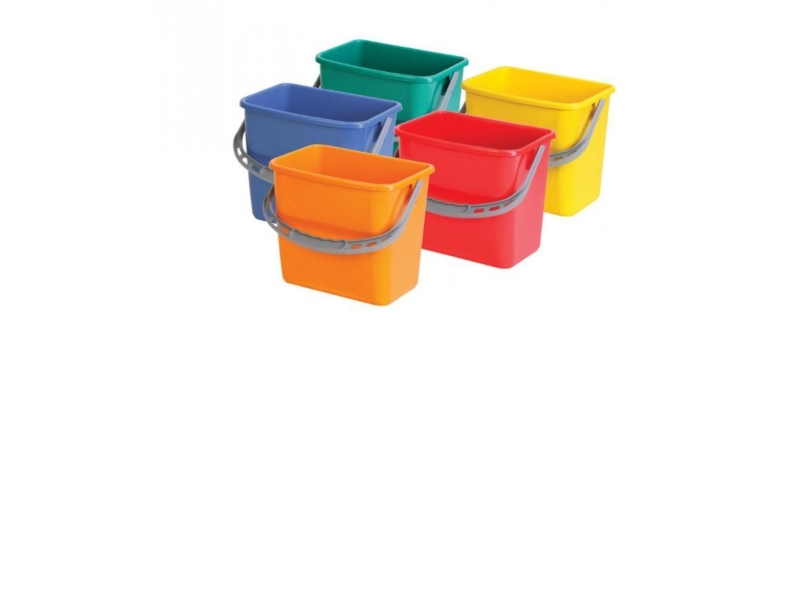 Spand, Minatol, Plast, 6 l, Rengøringsspand, Rød