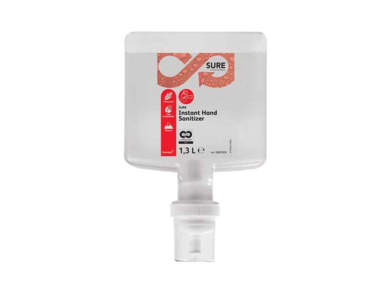 Hånddesinfektion, Sure Mild, skum/spray, 1,3 l, alkoholfri