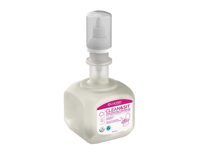 Toiletsæderens, Lucart Clean & Sit, 400 ml, pakke a 8 stk