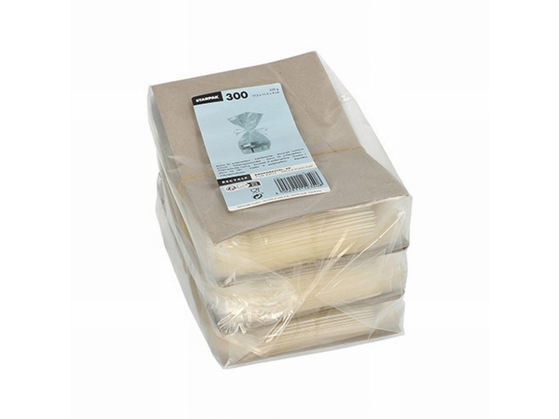 Cellofanpose, 17,3 x 11,5 x 4 cm, 30 my, klar, pakke a 300 stk