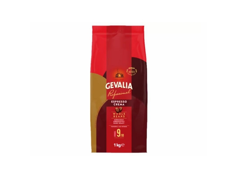 Kaffee, Gevalia Professional Espresso Crema, Ganze Bohnen, 1 Kg