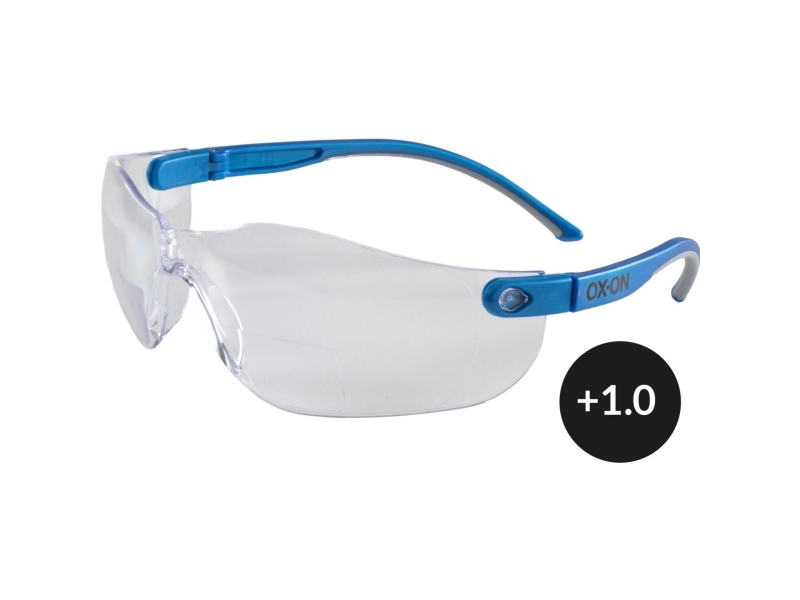 Sikkerhedsbrille med styrke, OX-ON Focus Supreme, +1.0