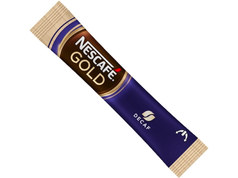 Instant kaffe, Nestlé Nescafé Gold Decaf, i portionsstick a 2 g, pakke a 300 stk