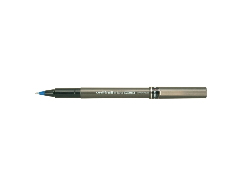 Rollerpen, Uni-Ball Ub-155 De Luxe, 0,5 Mm, Blå