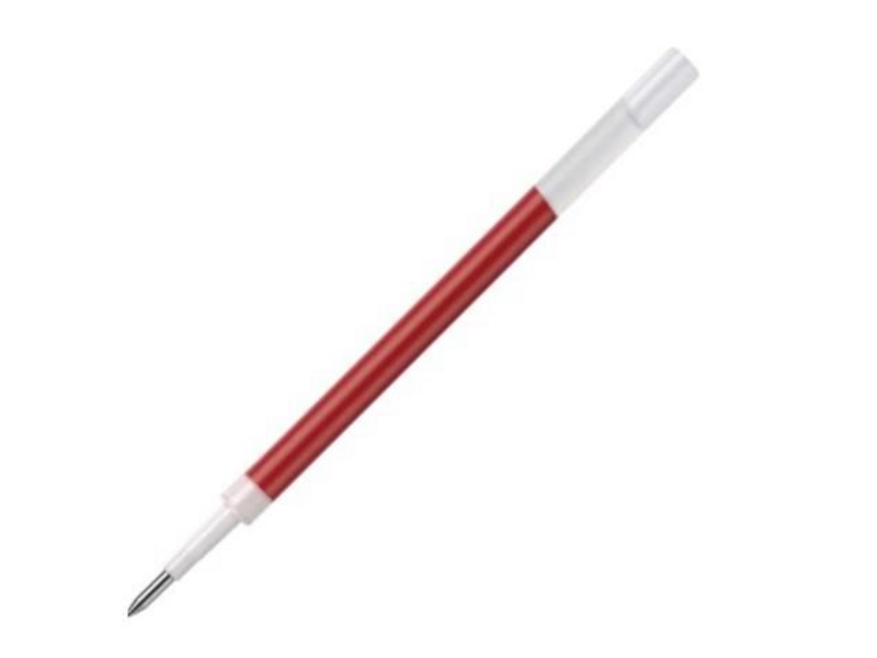 Gelpenpatron, Uni-ball Signo 207, 0,4 mm, rød, pakke a 12 stk