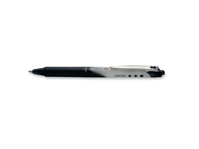 Rollerpenne, Pilot V-Ball Grip Rt 05, 0,25 Mm, Sort, Pakke A 12 Stk