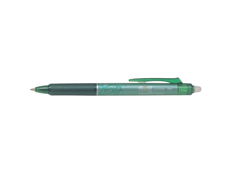Rollstift, Pilot Frixion Rt, Nachfüllbar, 0,5 Mm, Grün, 12Er-Pack