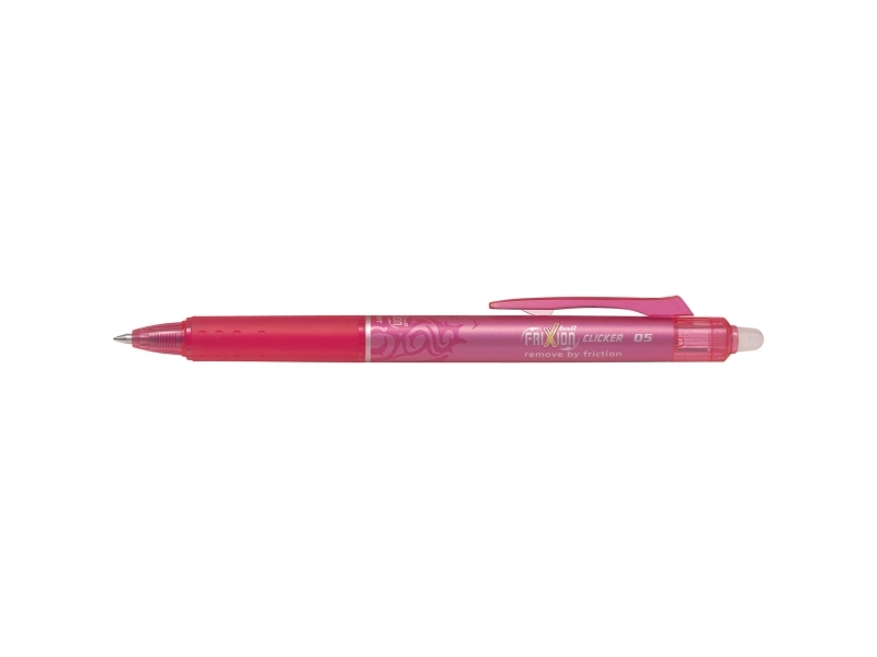Rollerpen, Pilot FriXion RT, genopfyldelig, 0,5 mm, pink, pakke a 12 stk