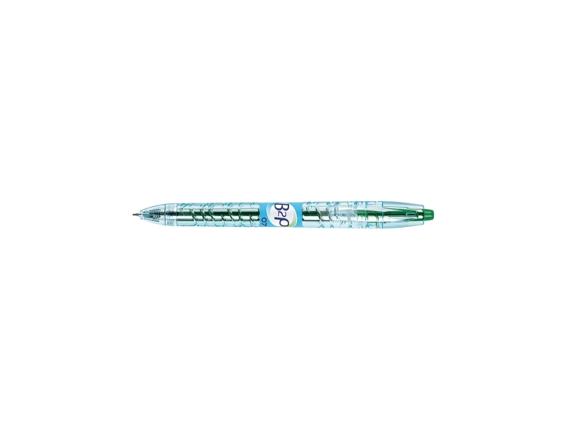 Gelpenne, PILOT B2P, 0,7 mm, grøn, pakke a 10 stk