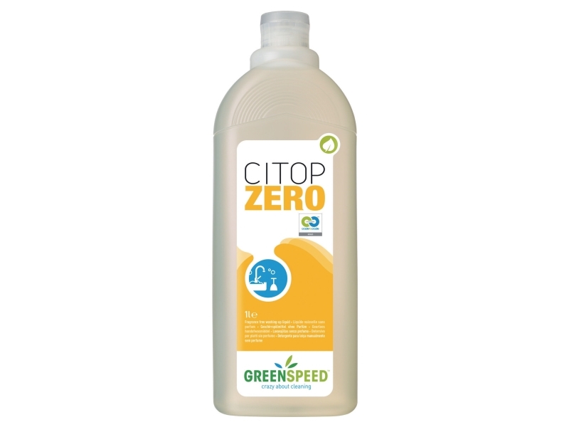 Opvaskemiddel, Greenspeed Citop Zero, væske, 1 l, citrus