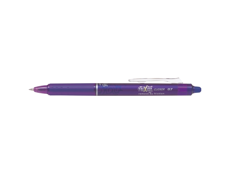 Rollstift, Pilot Frixion Rt, Nachfüllbar, 0,7 Mm, Lila, 12Er-Pack