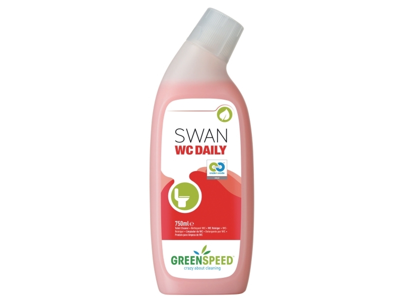 Rengøringsmiddel toiletrens Swan WC Daily professional 750ml