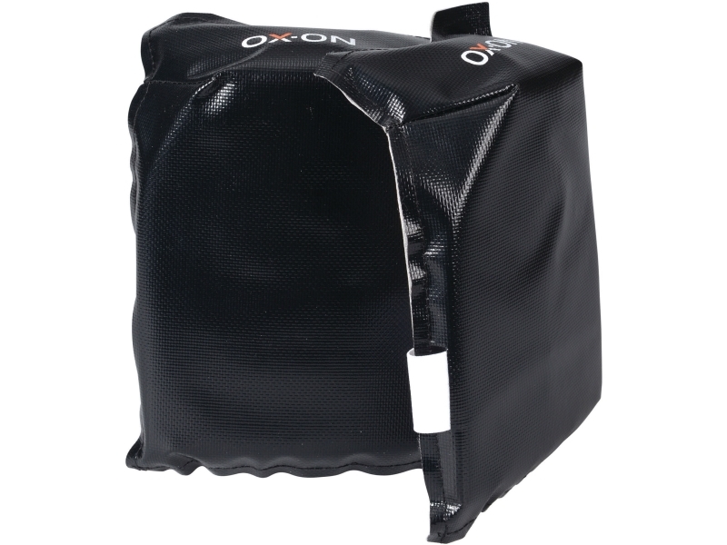 Knæskåner Basic m/velcro sort one size
