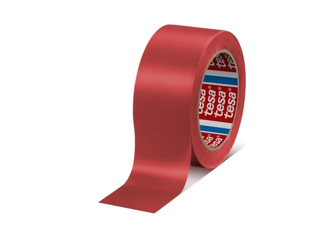 Gulvmarkeringstape Tesa Professional 60760, 50 mm x 33 m, rød
