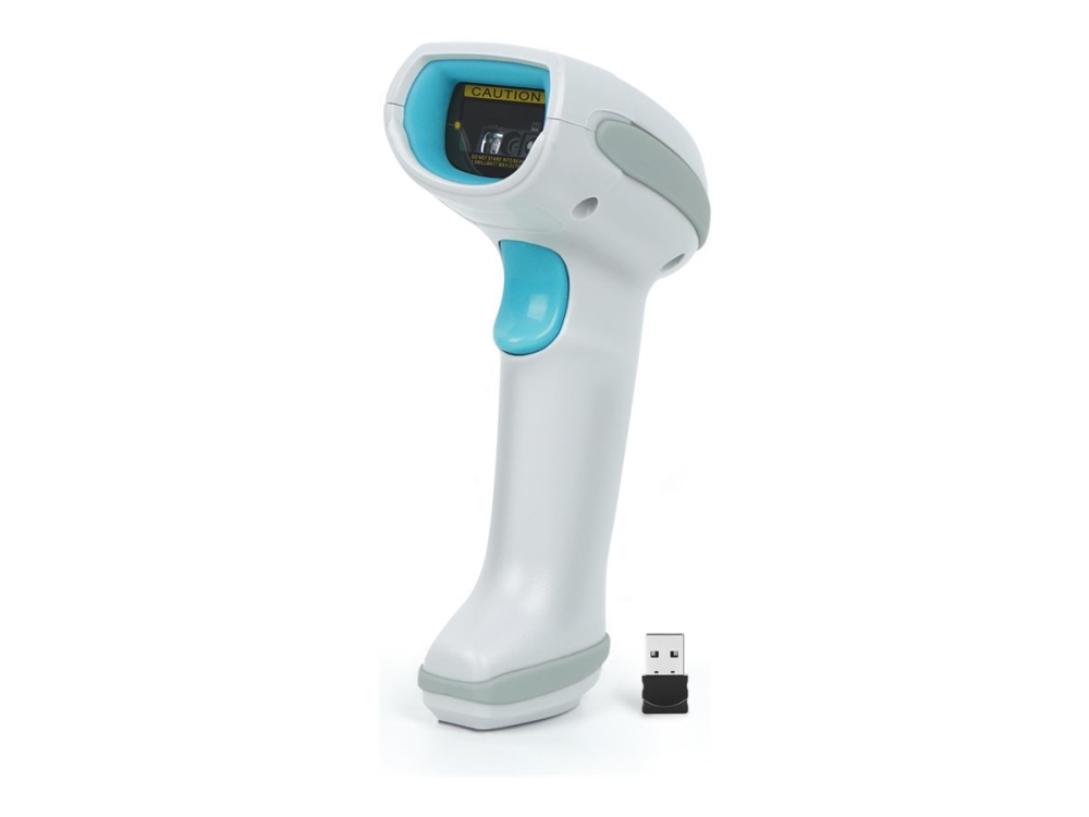 Digitus Advanced Barcode Scanner, Wireless, Tragbares Barcodelesegerät, 1D/2D, Cmos, Ean-13, Code 128, Codabar, Code 39, Code 32, Code 93, Industrial