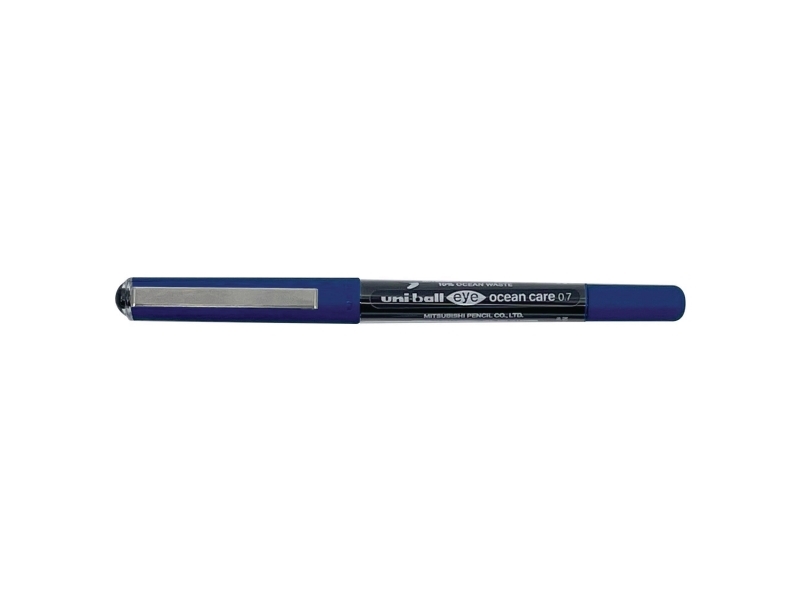 Rollerpenne, Uni-ball Eye UB157 ROP, 0,7 mm, sort, pakke med 12 stk