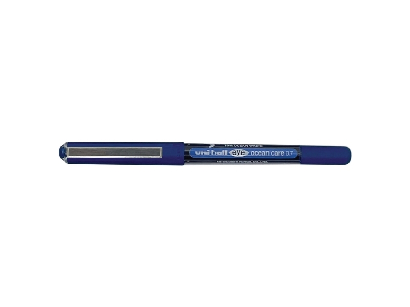 Rollerpenne, Uni-ball EYE UB-157 ROP, 0,7 mm, blå, pakke a 12 stk