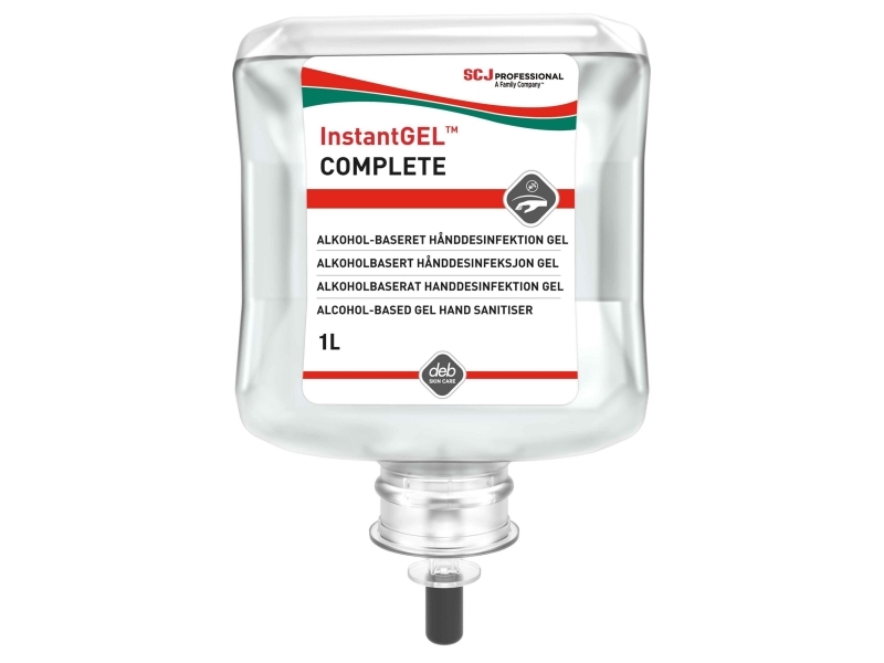 Hånddesinfektion, SC Johnson Professional® InstantGel Complete, gel, 1 l