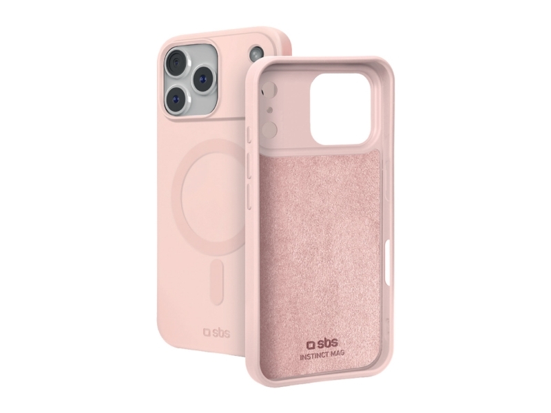 Sbs Instinct Mag Case For Iphone 18 Pro Max / 17 Pro Max Compatible With Magsafe - Pink