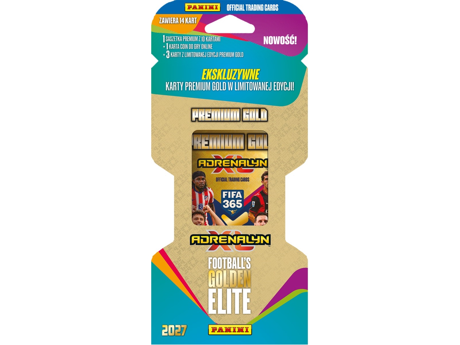 Panini Adrenalyn XL: FIFA 365 2027 Special Edition - Premium Gold Blister Pakke - Booster Pack
