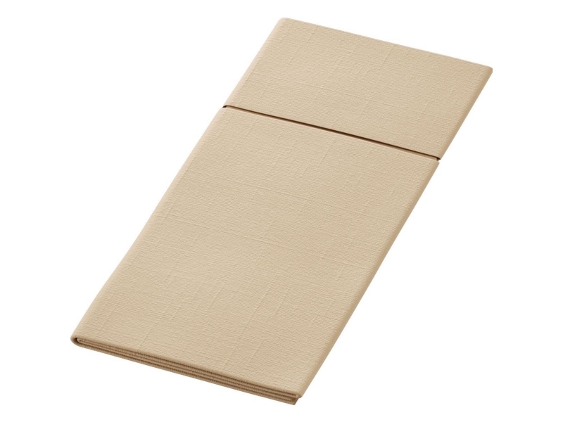 Servietter, Bio Duniletto Slim, 40 x 33 cm, naturbrun, pakke a 65 servietter