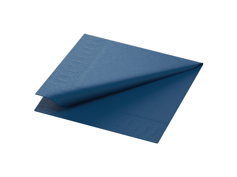 Serviet 24x24 cm 2-lag Mørkeblå,8 pk x 300 Stk/krt