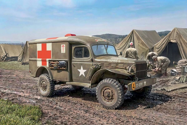 1:35 Dodge Wc54 Ambulance