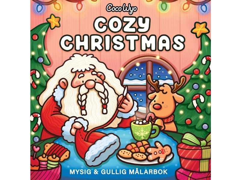 Målarbok : Cozy Christmas