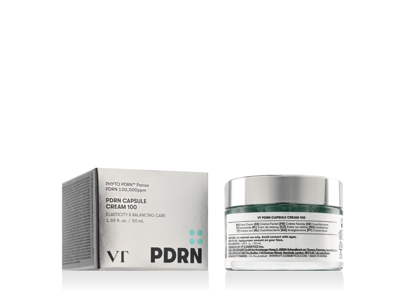 Vt Cosmetics Pdrn Capsule Cream 100 Gesichtscreme, 50 Ml