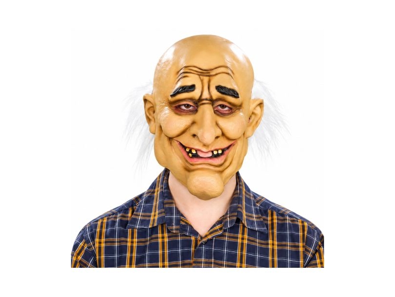 Alter Mann Maske