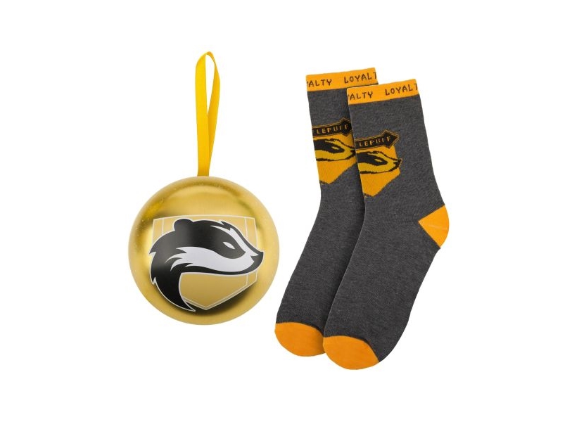 Harry Potter Hufflepuff Julekugle Med Strømper