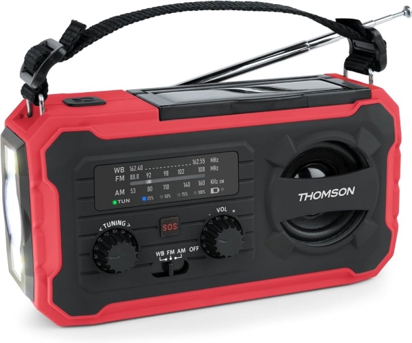 Thomson Rt280r – Daugiafunkcis Fm/Am Radijas Ir 8000 Mah Power Bank