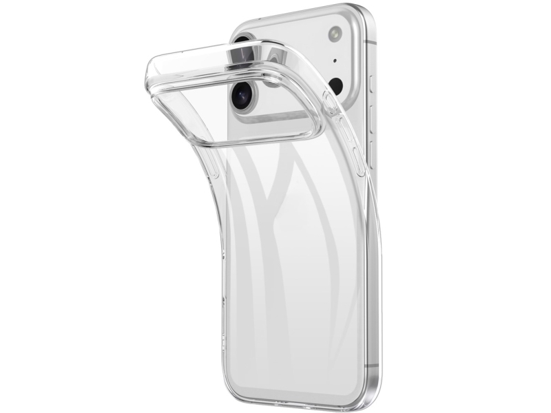 Iphone 18 Pro Max / 17 Pro Max Anti-Fingerprint Tpu Case - Transparent