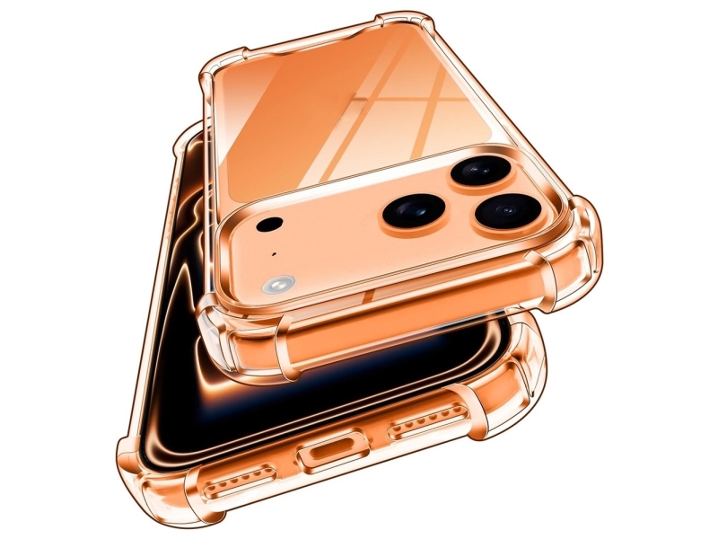 Hybrid Acrylic Tpu Case Iphone 18 Pro / 17 Pro With Camera Protection - Transparent