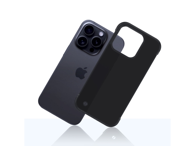 3MK Etui Just20g Matt Case do iPhone 14 Pro Max (Apple iPhone 14 Pro Max), Smartphone Hülle, Schwarz - Bild 4