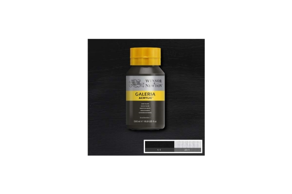 Galeria Acrylic 500Ml Ivory Black 331