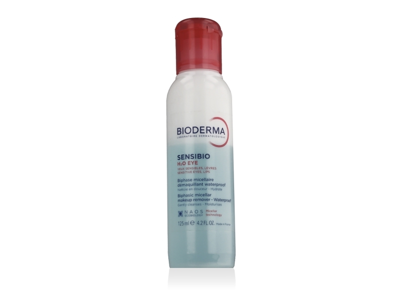 Bioderma Biphasic Micellar Makeup Remover Sensibio H2o Eye 125 Ml