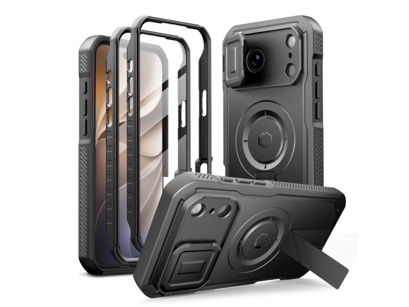Tech-Protect Tech-Protect Kevlar Magsafe 2-Set Case For Iphone 18 Pro Max / 7 Pro Max - Black