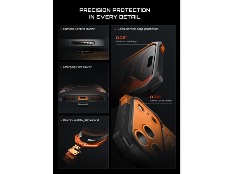 Supcase Supcase Ub Grip Mag Magsafe Case For Iphone 18 Pro Max / 17 Pro Max - Orange