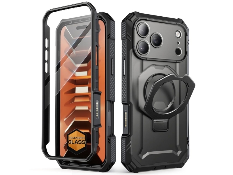 Supcase Supcase Grip Pro Mag Magsafe Case For Iphone 18 Pro Max / 17 Pro Max - Black