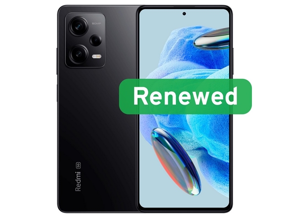 Xiaomi Renewed | Grade A | Redmi Note 12 Pro 5G | 128 Gb | Midnight Black | 5G | O