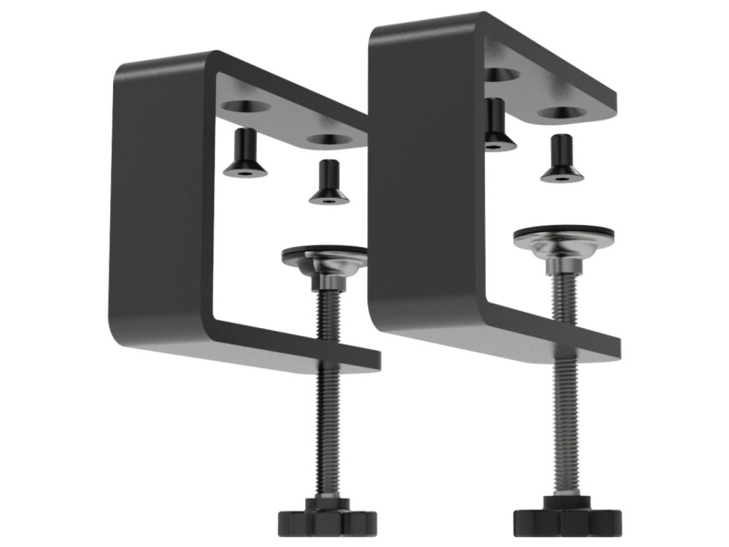 Conspit Table Clamp, For Ares Apex Wheelbase, Aliuminio – Juodas