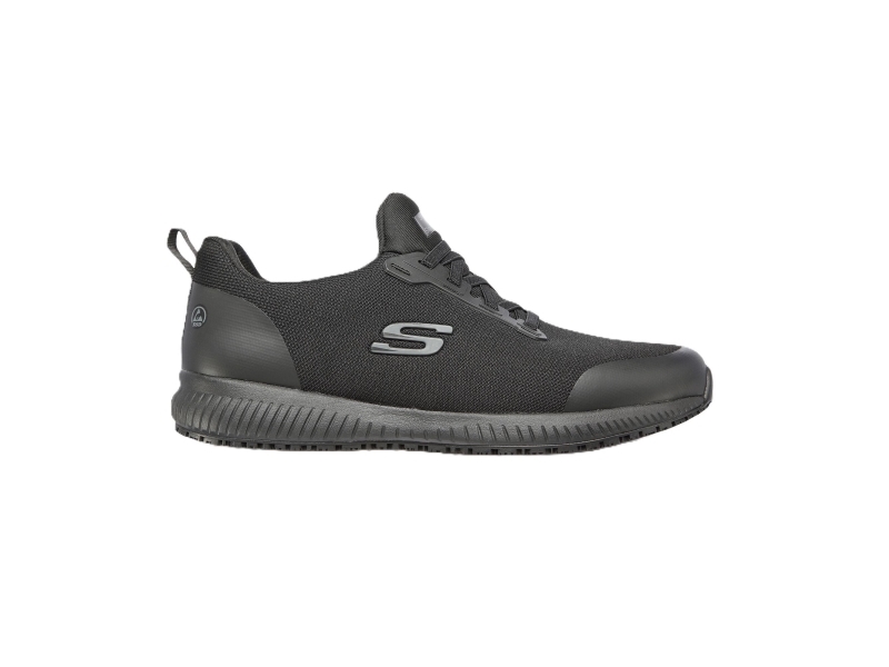 Skechers Work Squad Sr Schwarze Herrenschuhe Gr. 43