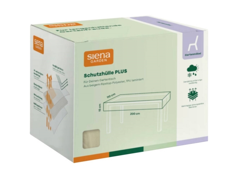 Siena Garden Tischhülle 200X110xh15 W33919 Cover Polyester