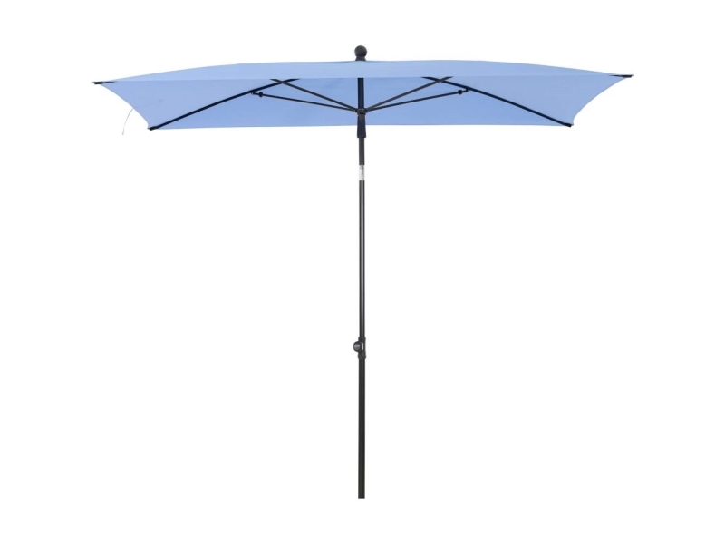 Siena Garden City Schirm 140x210 blau V69442 Parasol