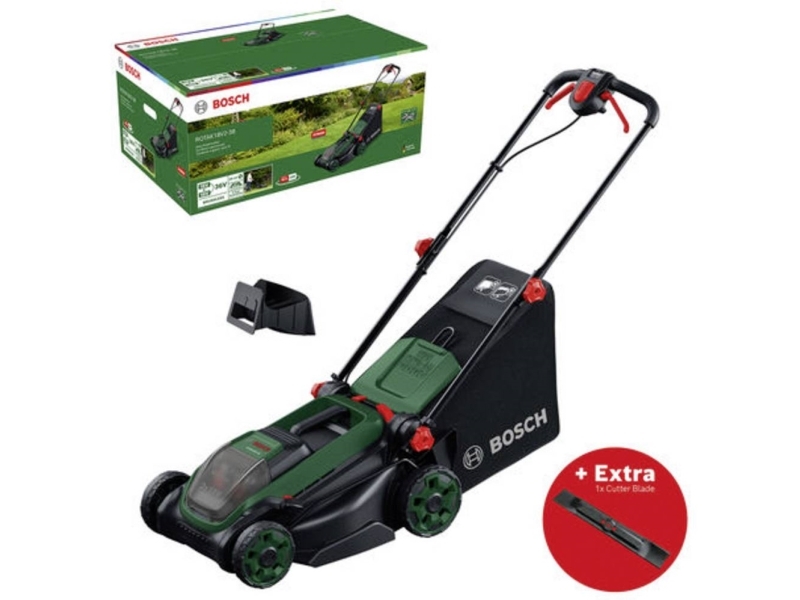 Bosch Home And Garden Rotak18v2-38 Batteridrevet Plæneklipper